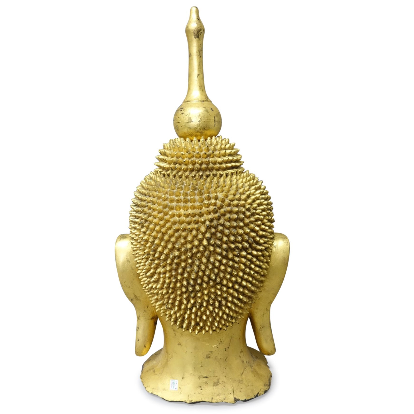 Burmese Gilded Buddha Head - Ca 50 yrs old