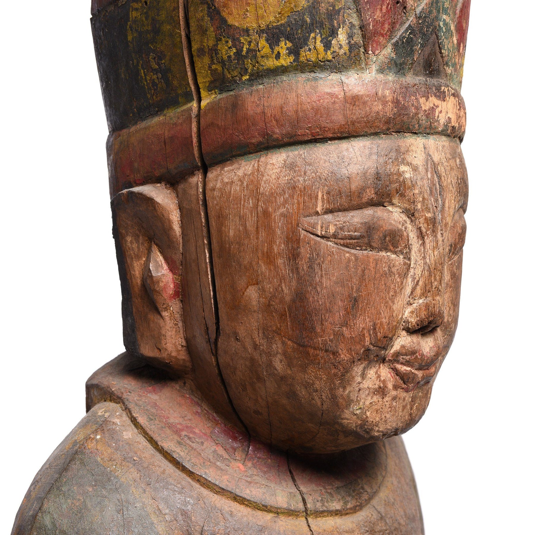 Chinese Ancestor Figure from Shanxi - 19thC