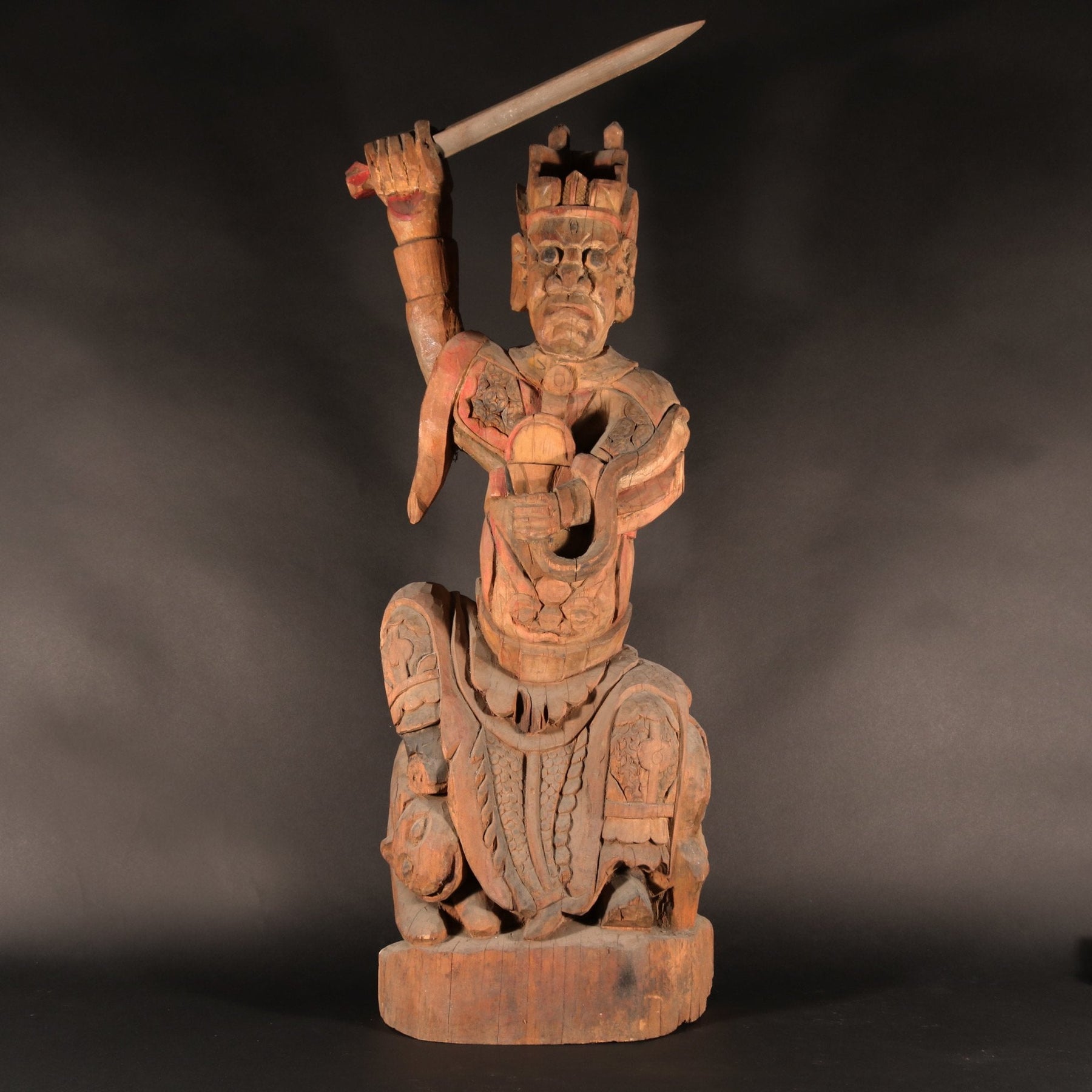Chinese Ancestor Figure from Shanxi - 19thC