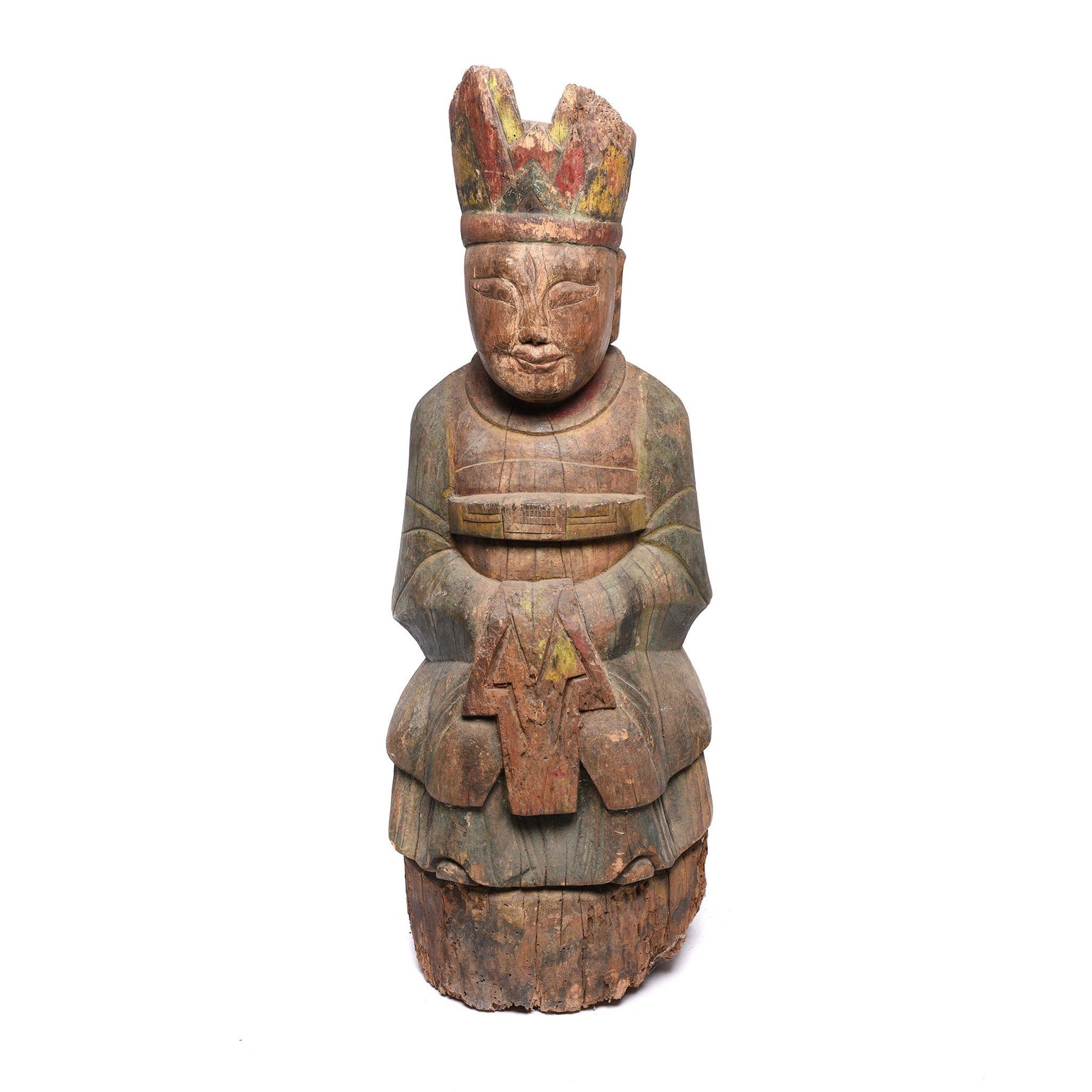 Chinese Ancestor Figure from Shanxi - 19thC
