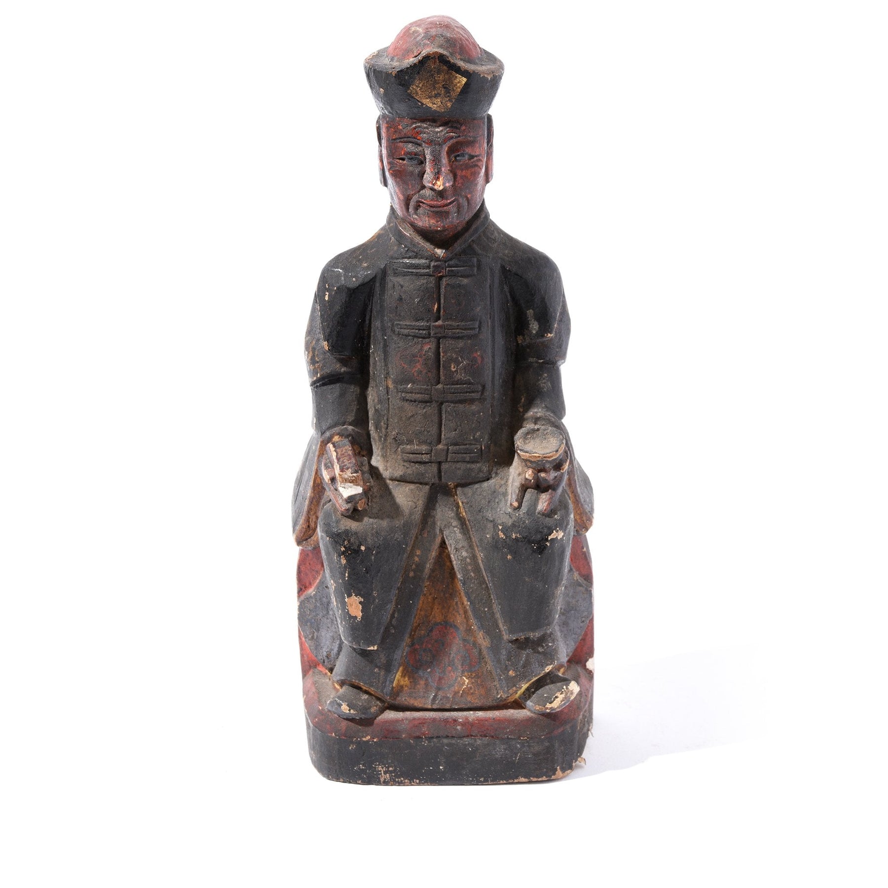 Chinese Immortal or Ancestor Figure - 19thC