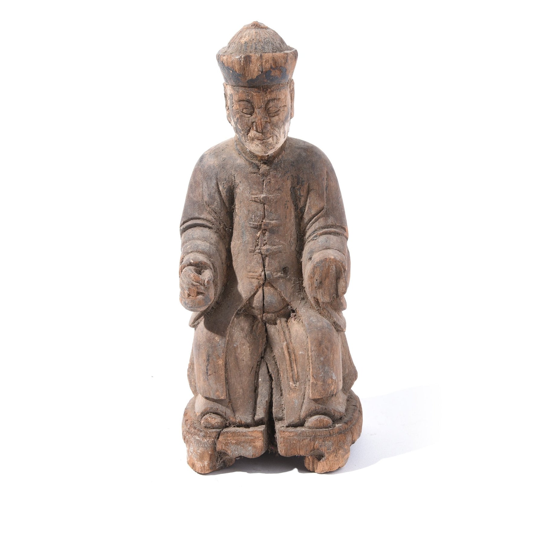Chinese Immortal or Ancestor Figure - 19thC