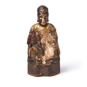 Chinese Immortal or Ancestor Figure - 19thC