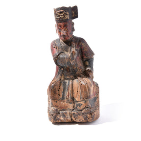 Chinese Immortal or Ancestor Figure - 19thC