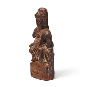 Qing Dynasty Guan Yu Figure - 19th Century