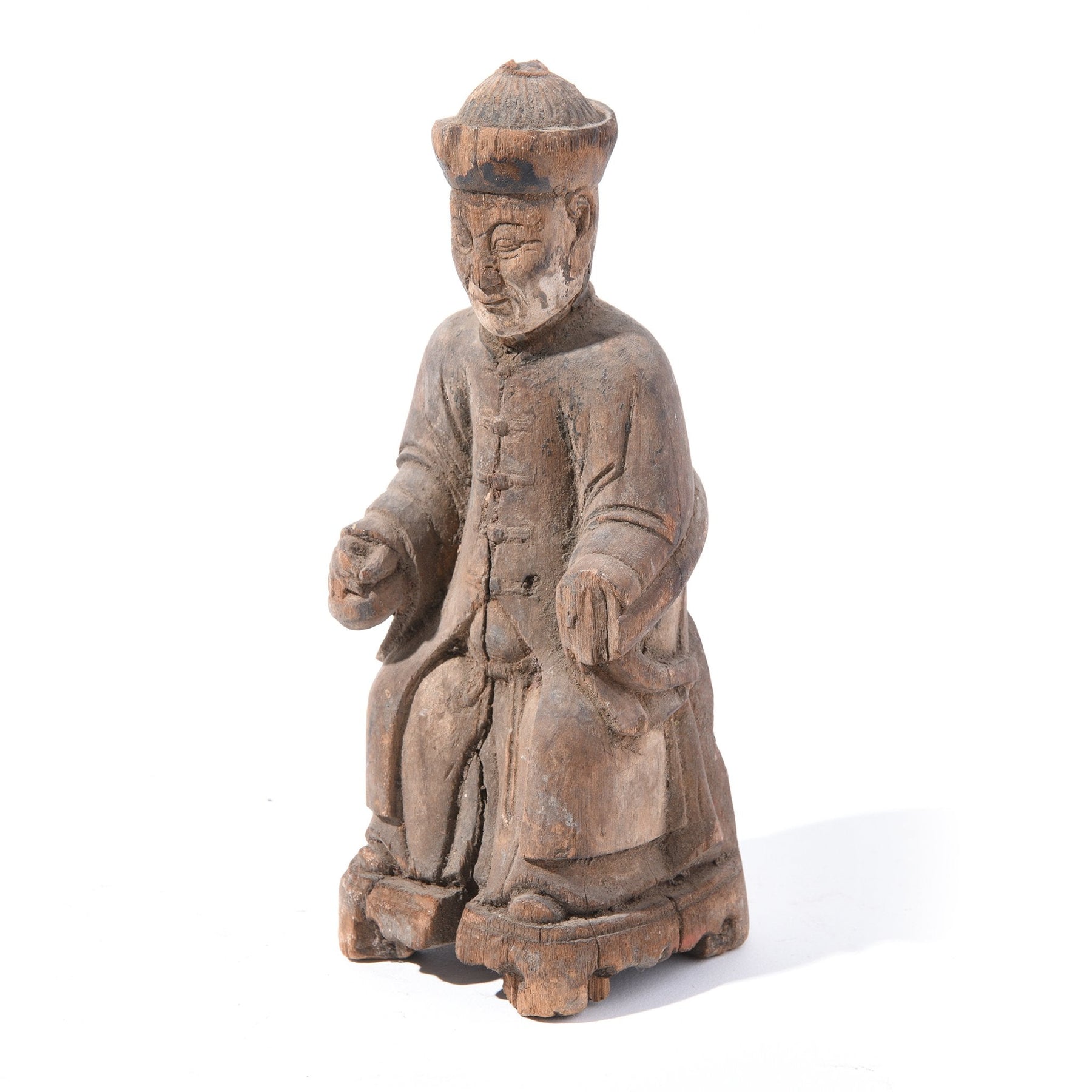 Chinese Immortal or Ancestor Figure - 19thC