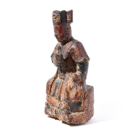 Chinese Immortal or Ancestor Figure - 19thC
