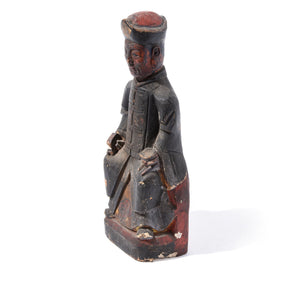 Chinese Immortal or Ancestor Figure - 19thC