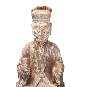 Chinese Immortal or Ancestor Figure - 19thC