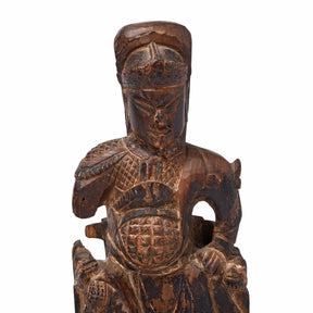 Qing Dynasty Guan Yu Figure - 19th Century