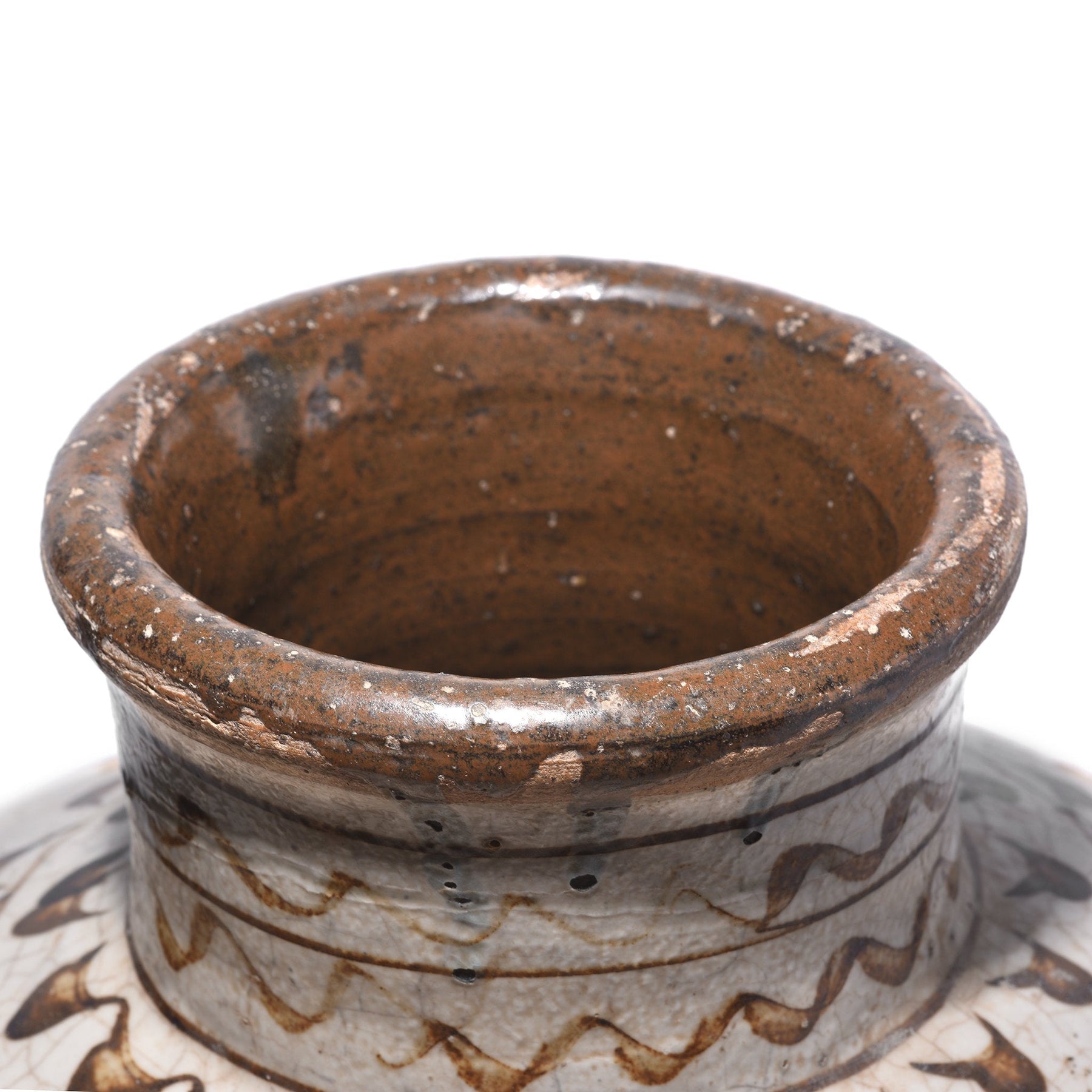 Cizhou Ware Wine Jar From Hebei Province - 19thC