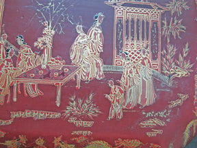 Chinese Export Red Lacquer Box - 19thC