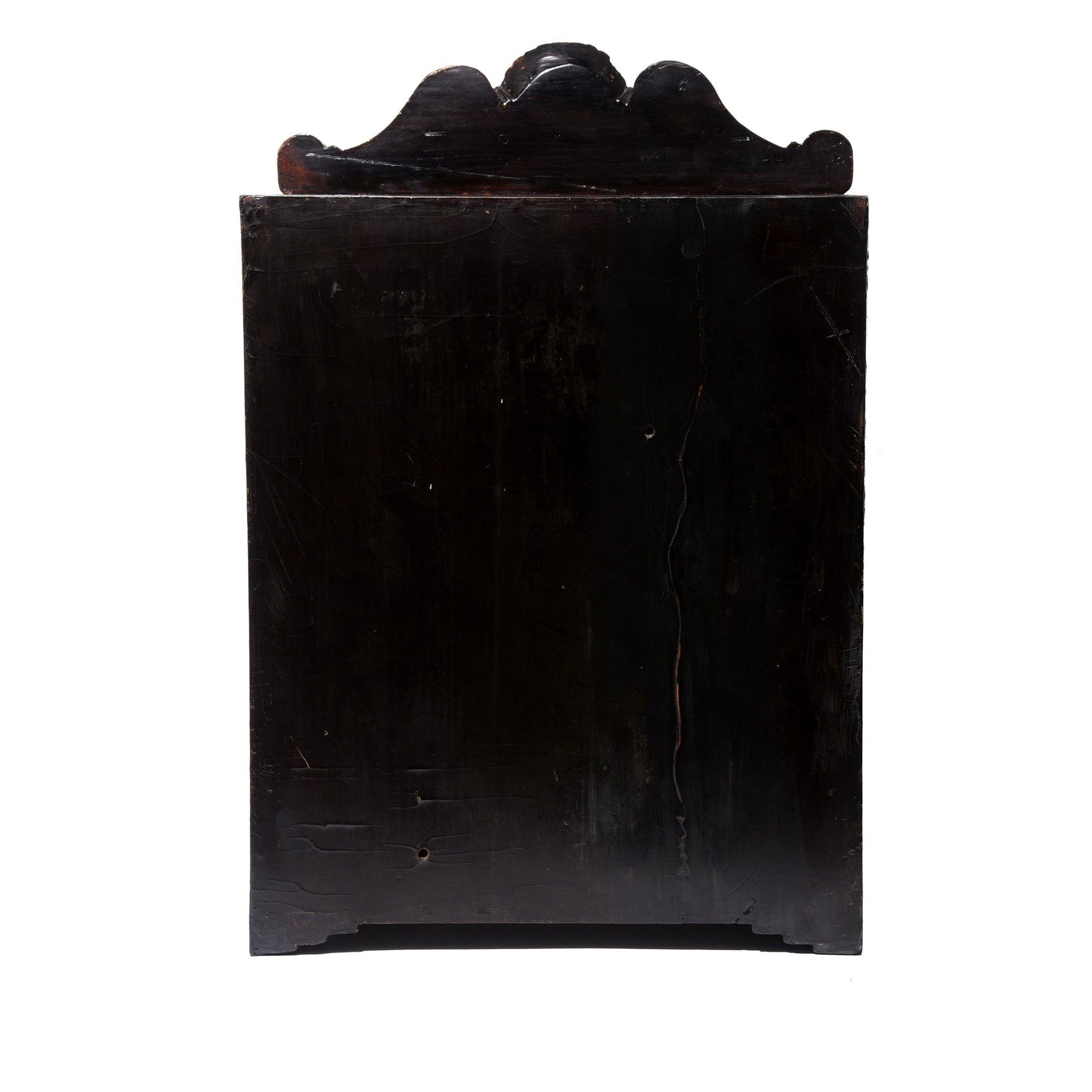 Gilt Black Lacquer Jewellery Cabinet - Early 19thC