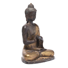Gilt Bronze Nepalese Buddha - Ca 1910