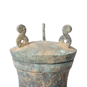 Reproduction Bronze Wine Jar - Han Dynasty Style