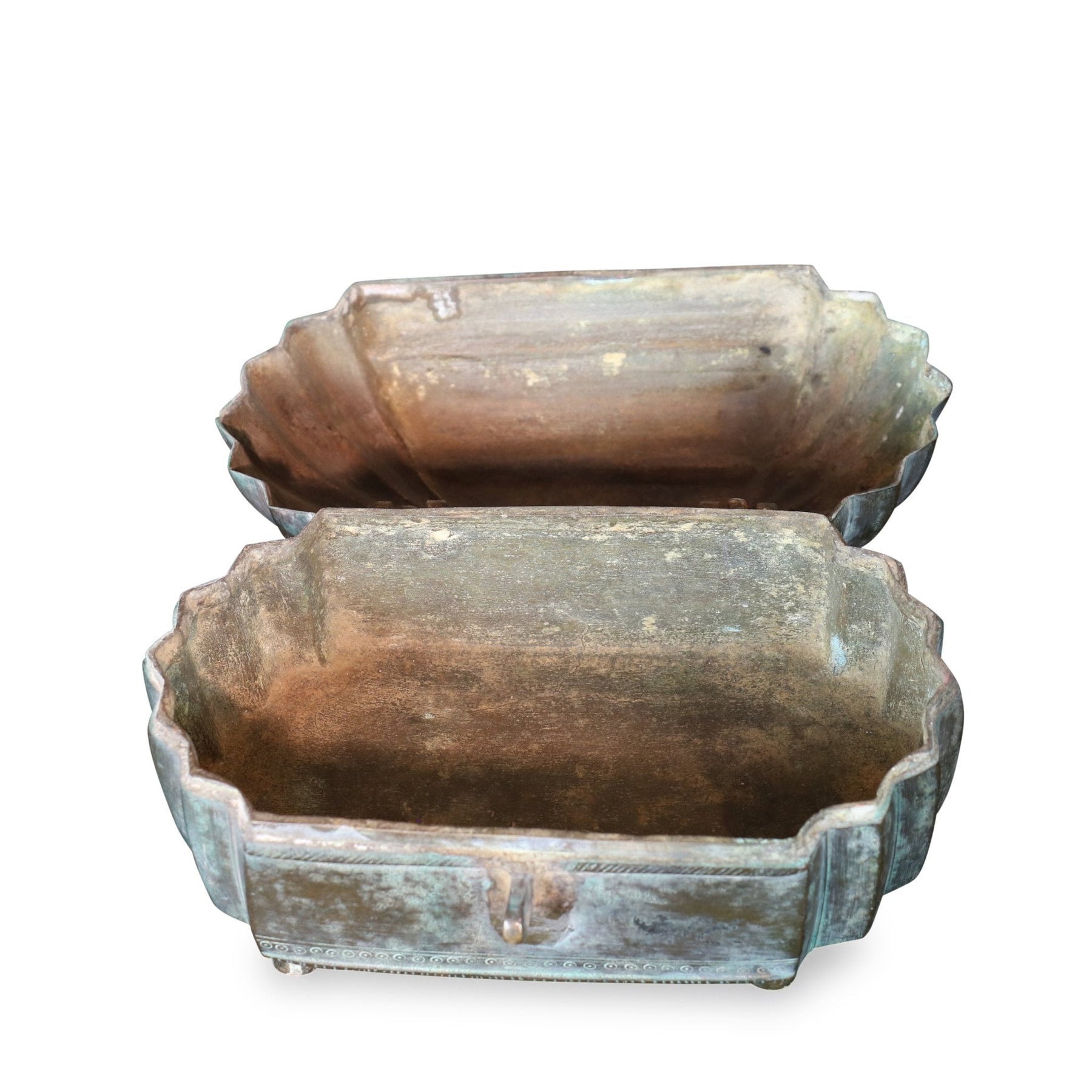 Brass Dhokra Pandan Box - Mughal Style - 19thC