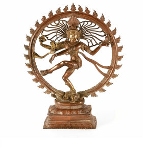 Bronze Shiva Nataraj Statue From South India - Early 20thC
