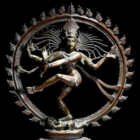 Bronze Shiva Nataraj Statue From South India - Early 20thC