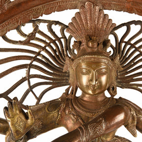 Bronze Shiva Nataraj Statue From South India - Early 20thC