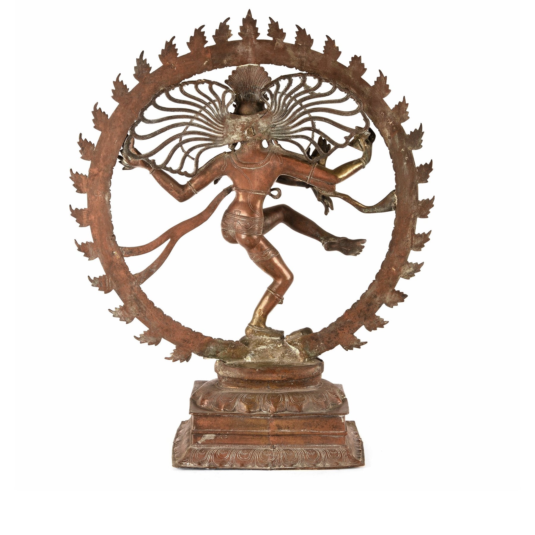 Bronze Shiva Nataraj Statue From South India - Early 20thC