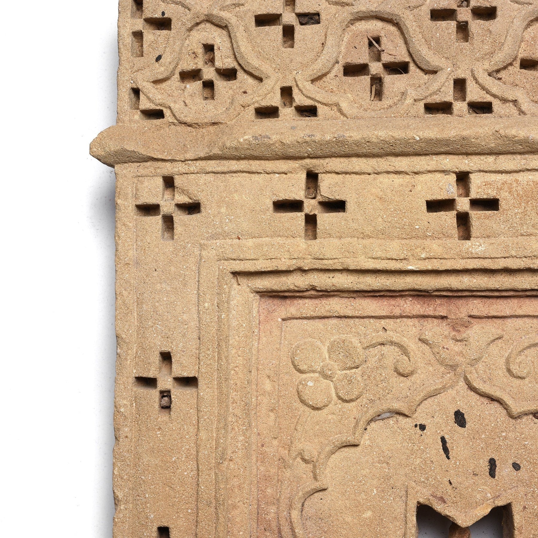 Carved Mughal Style Stone Panels From Jaiselmer - 19thC