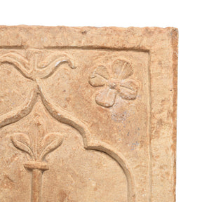 Carved Stone Panel - Mughal Style - 19thC