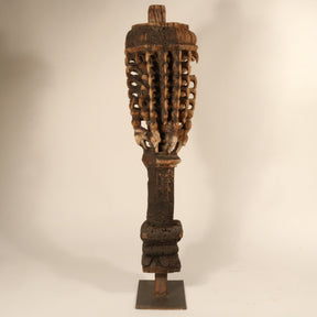 Carved Teak Architectural Bracket - 18thC - From Gujarat