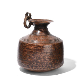 Copper Water Pot From Nepal - 19thC
