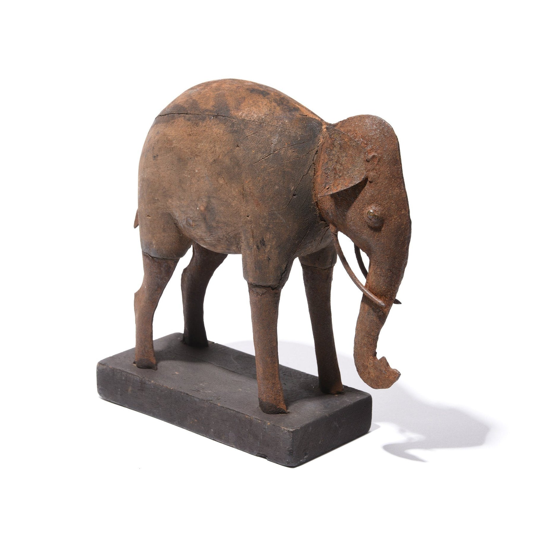 Indian Elephant Figurine From Rajasthan