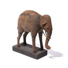Indian Elephant Figurine From Rajasthan