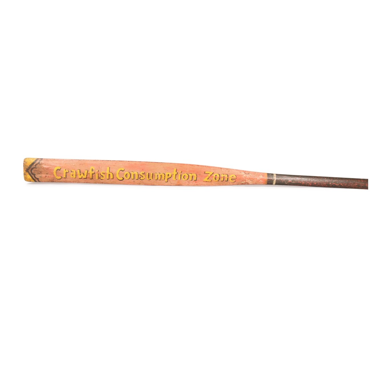 Old Painted Oar From Lifeboat