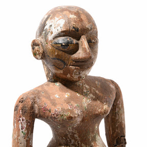 Original Painted Gangaur Figure - 19thC