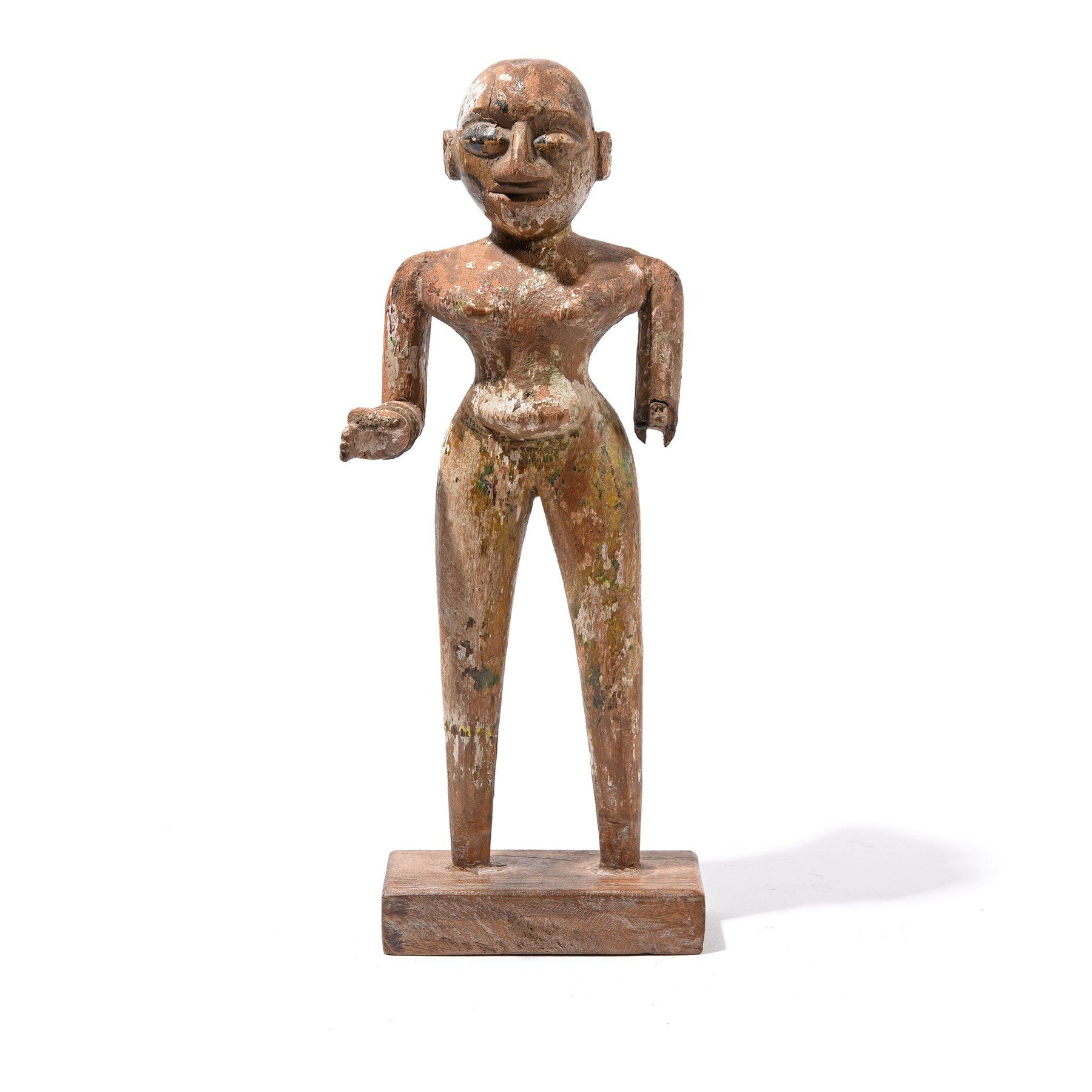 Original Painted Gangaur Figure - 19thC