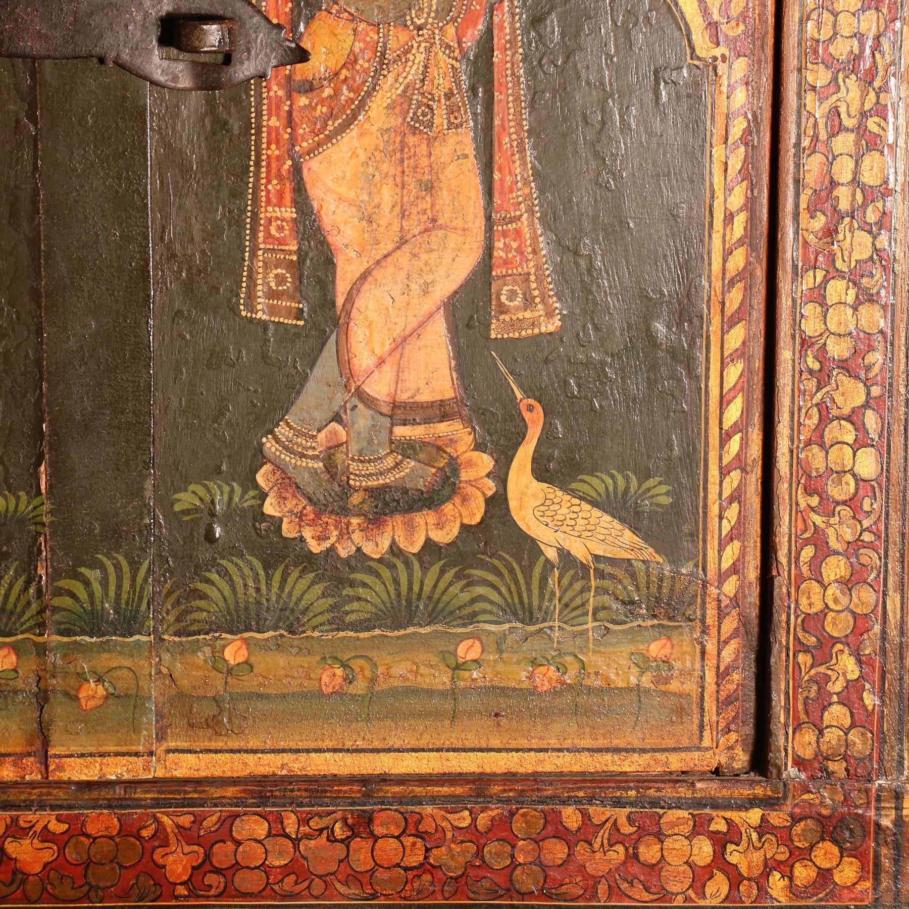 Painted Window from Bikaner, Rajasthan - 19thC
