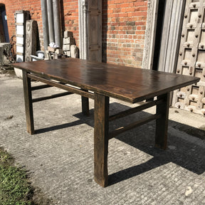 Chinese Farmhouse 6 Seater Kitchen Table - 19thC