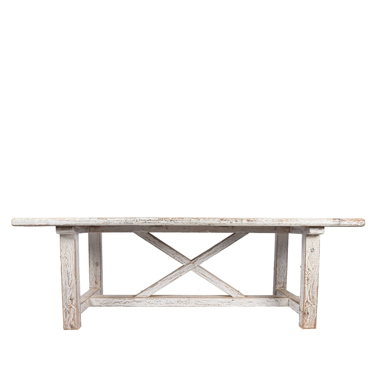 White Painted Dining Table