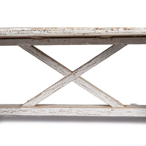 White Painted Dining Table
