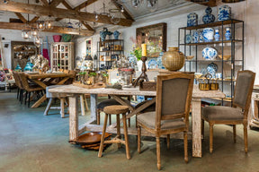 White Painted Dining Table