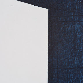 Framed Indigo Lithograph
