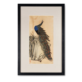 Japanese Painting of Peacock