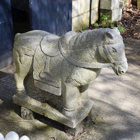 Carved Stone Horse from Hebei Province