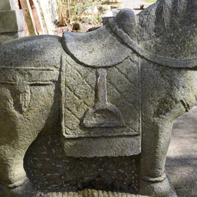 Carved Stone Horse from Hebei Province