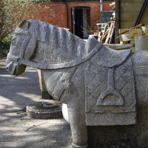 Carved Stone Horse from Hebei Province