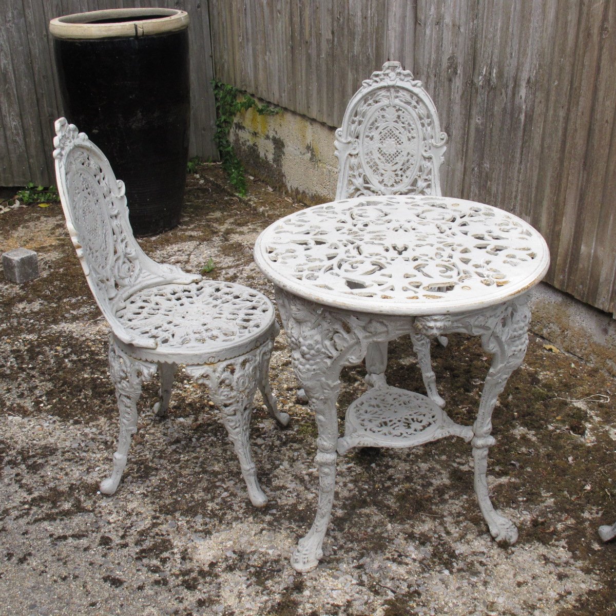 Cast Iron Garden Chair