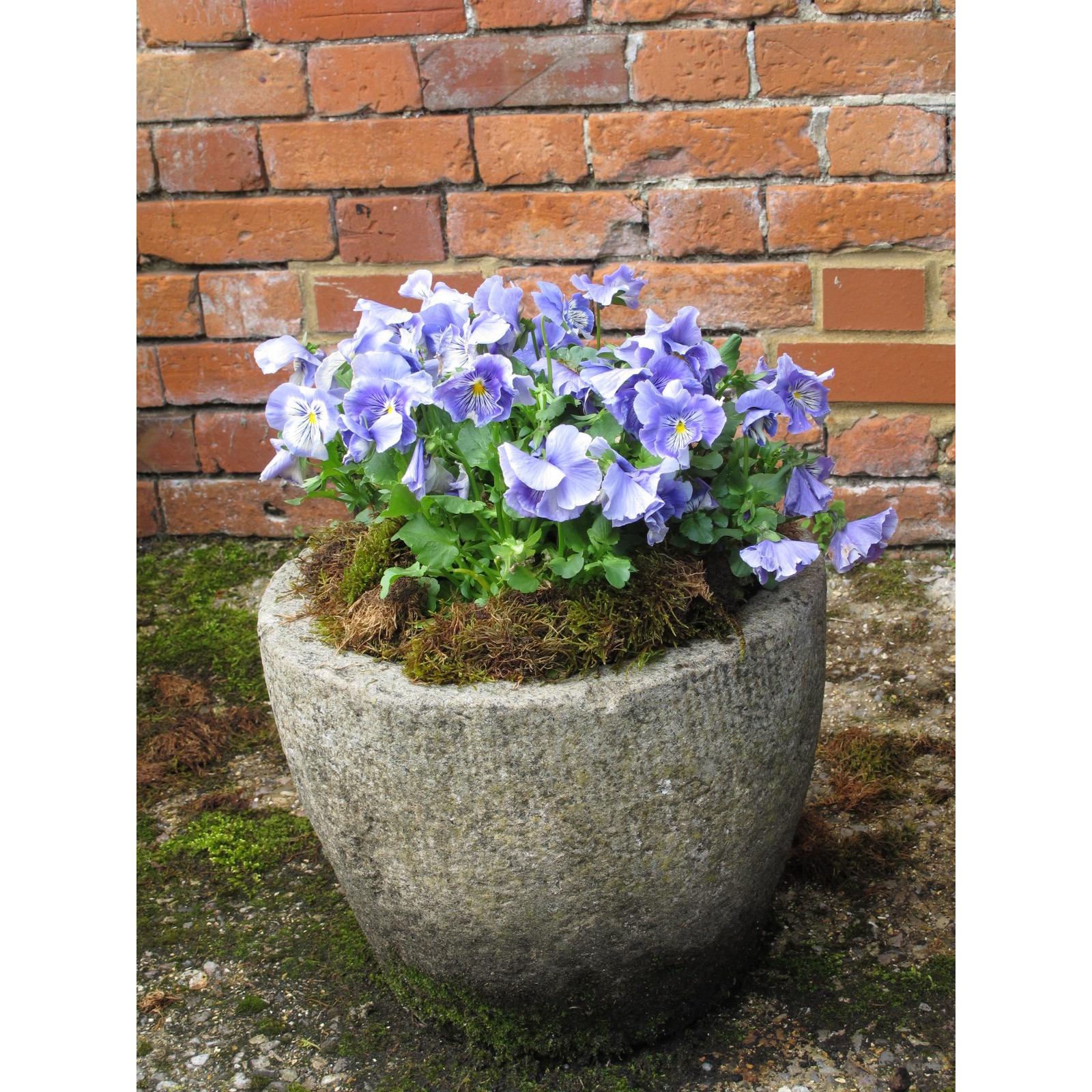 Old Granite Planter from Kerala - Early 20thC