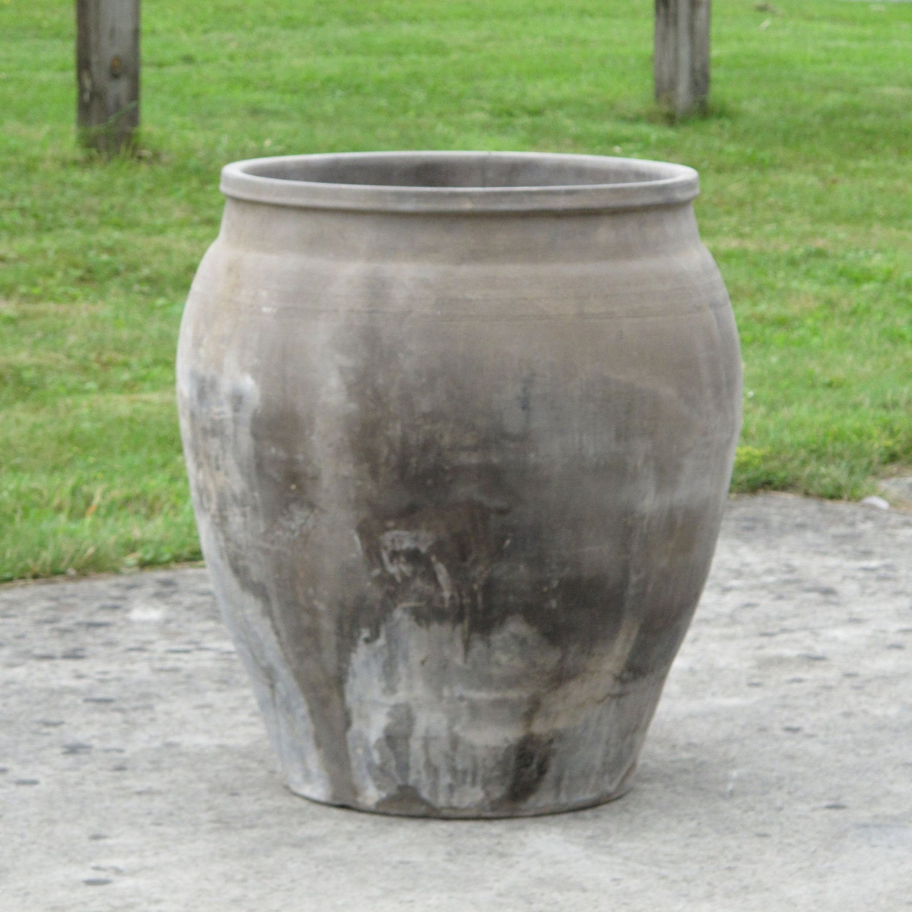 Old Terracotta  Rice Jar From Northern China