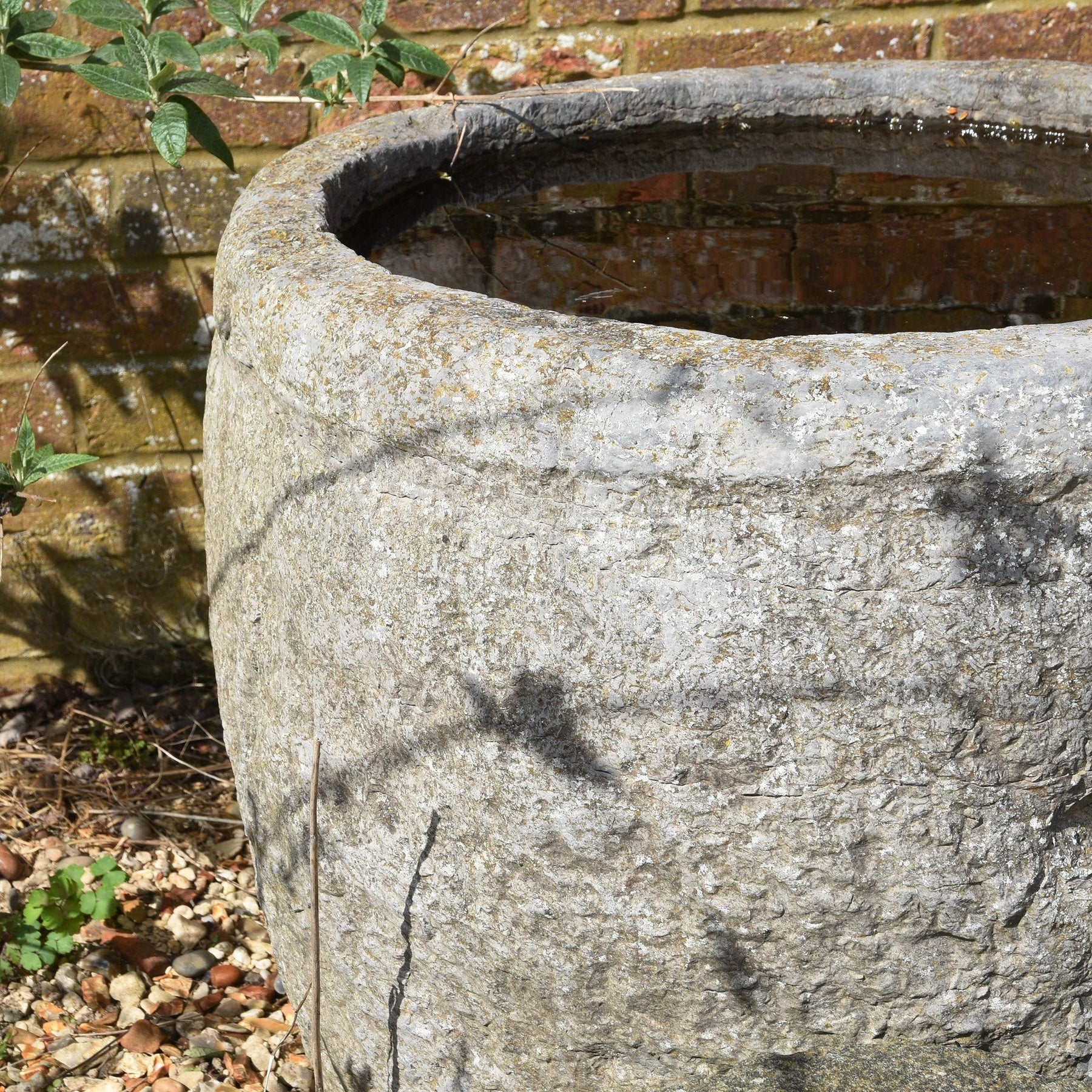 Stone Water Pot From Shanxi - 19thC