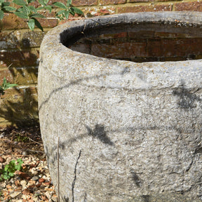 Stone Water Pot From Shanxi - 19thC