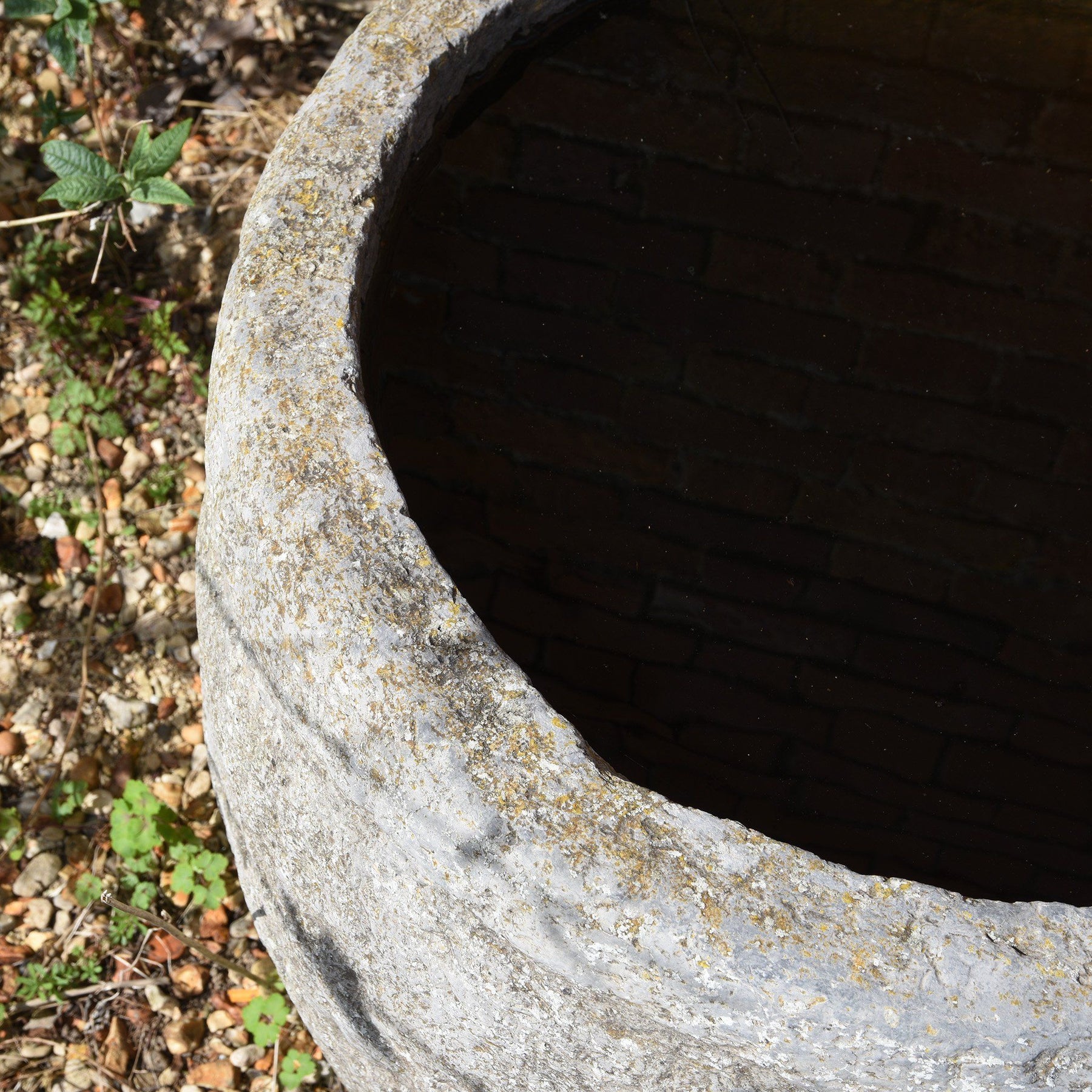 Stone Water Pot From Shanxi - 19thC