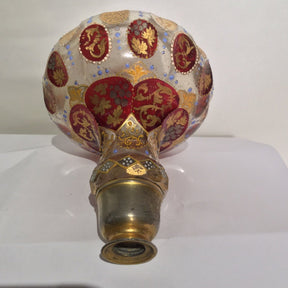 Bohemian Cut Glass Flask - 19th Century